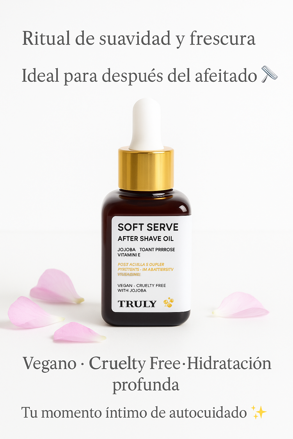 ACEITE TRULY PIEL SUAVE POST AFEITADO