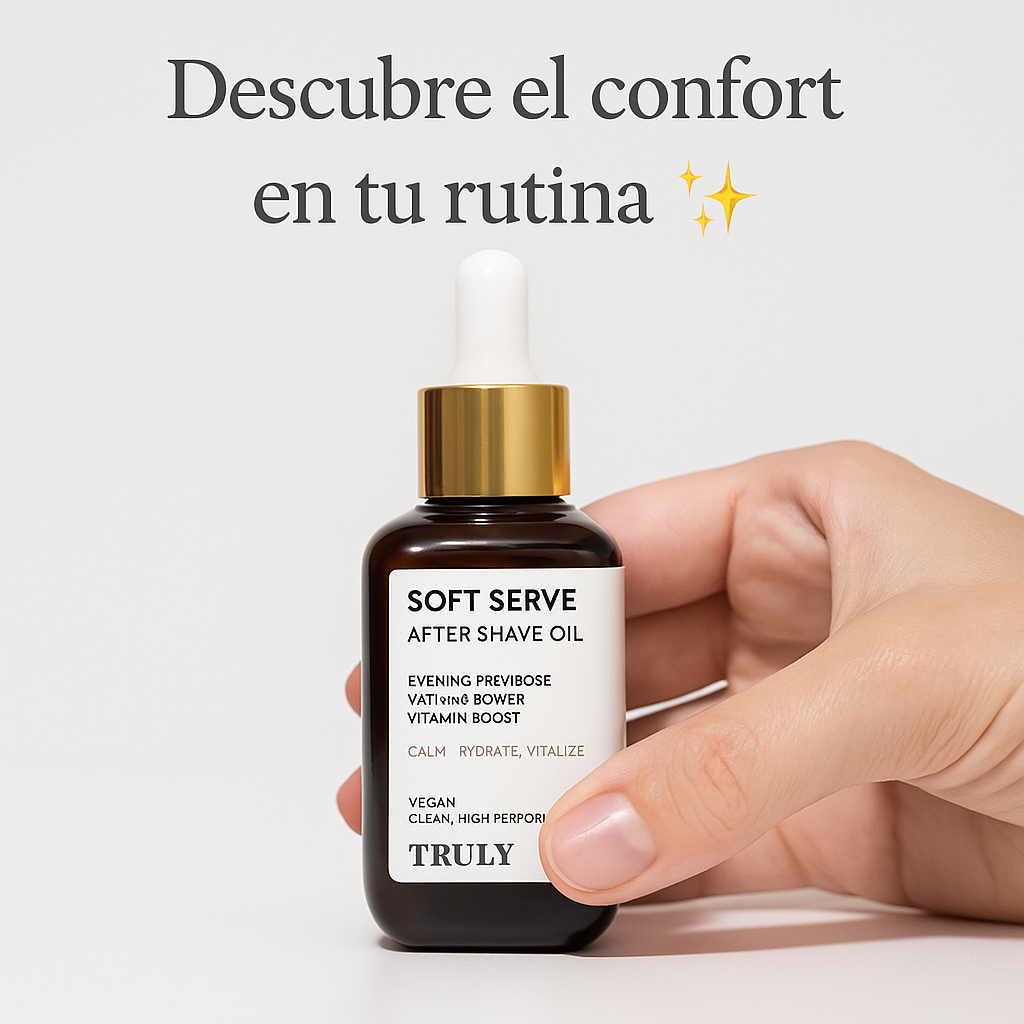 ACEITE TRULY PIEL SUAVE POST AFEITADO